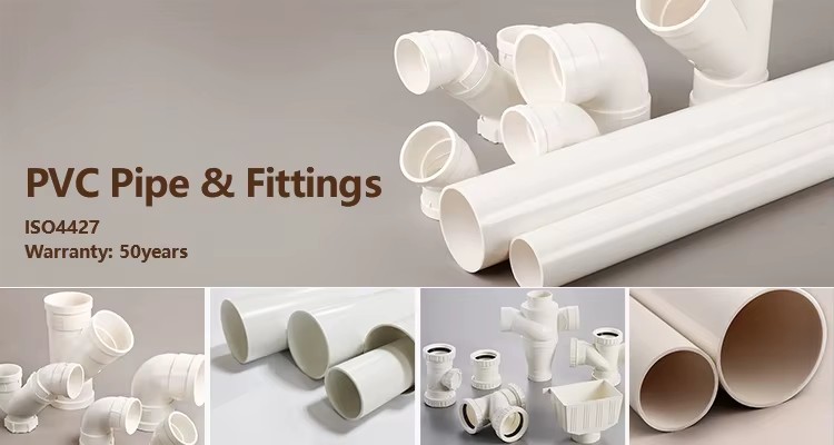 Dn 100 Diameter 55mm 75mm 90mm Customized Pvc Pipe