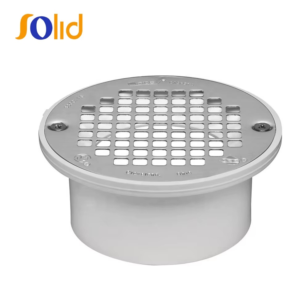 Drainage System UPVC PVC Bell Trap Floor Drain Durable Carton Box