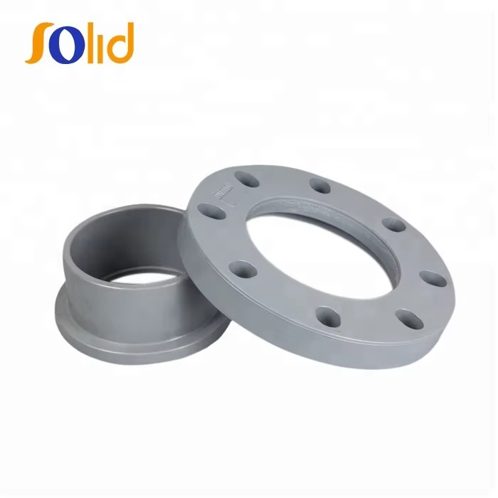 Plastic PVC Pipe FIttings Pn16 UPVC Van Stone Loose Flange for Water Supply