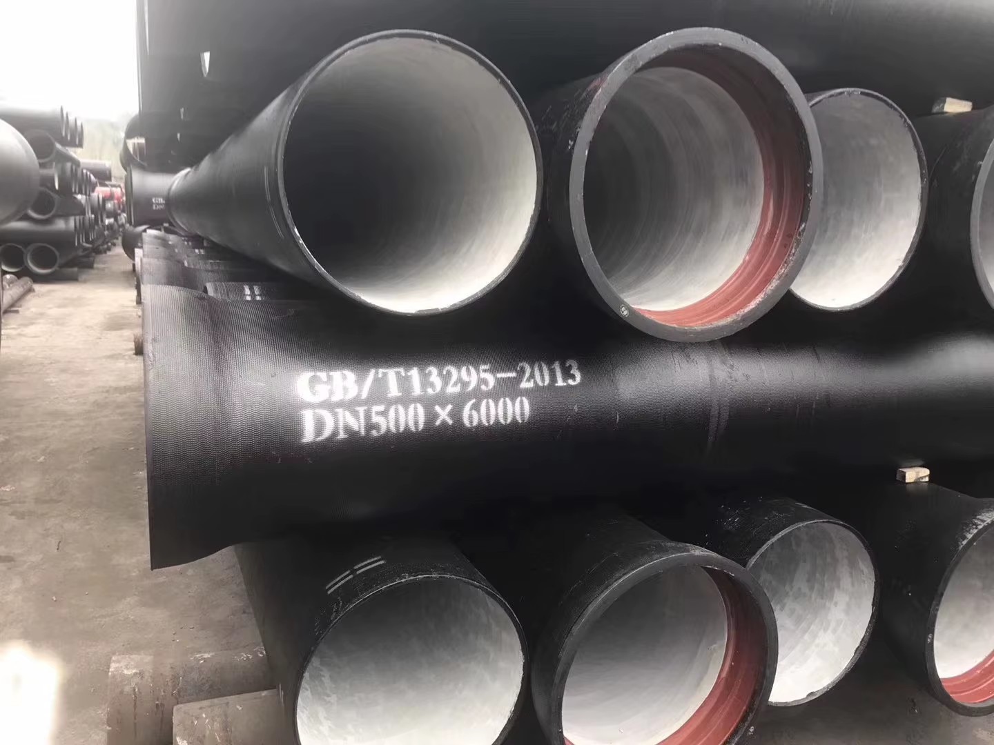Ductile Iron Pipes Class K9 for Drinking Water