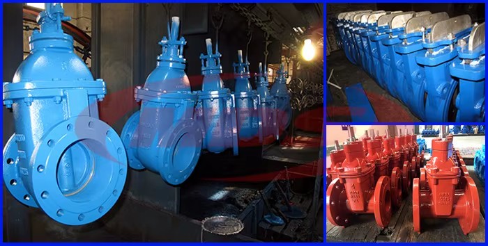 GG25 Pneumatic Disc Type Dn150 Butterfly Valve Ductile Iron Flange Type