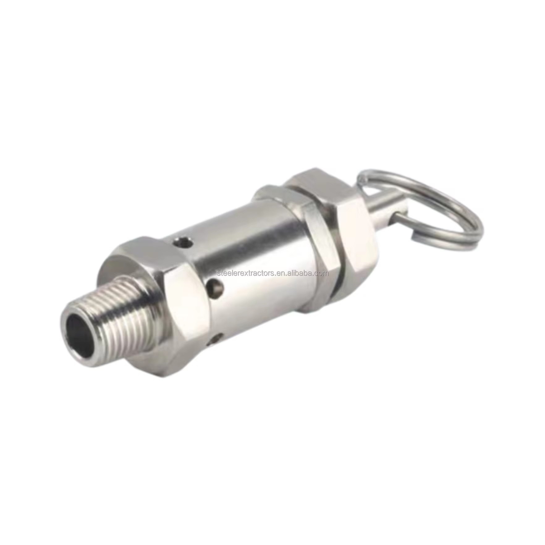 SS304 Stainless Steel Sanitary Steam Pressure Cooker High Temperature Exhaust Valve