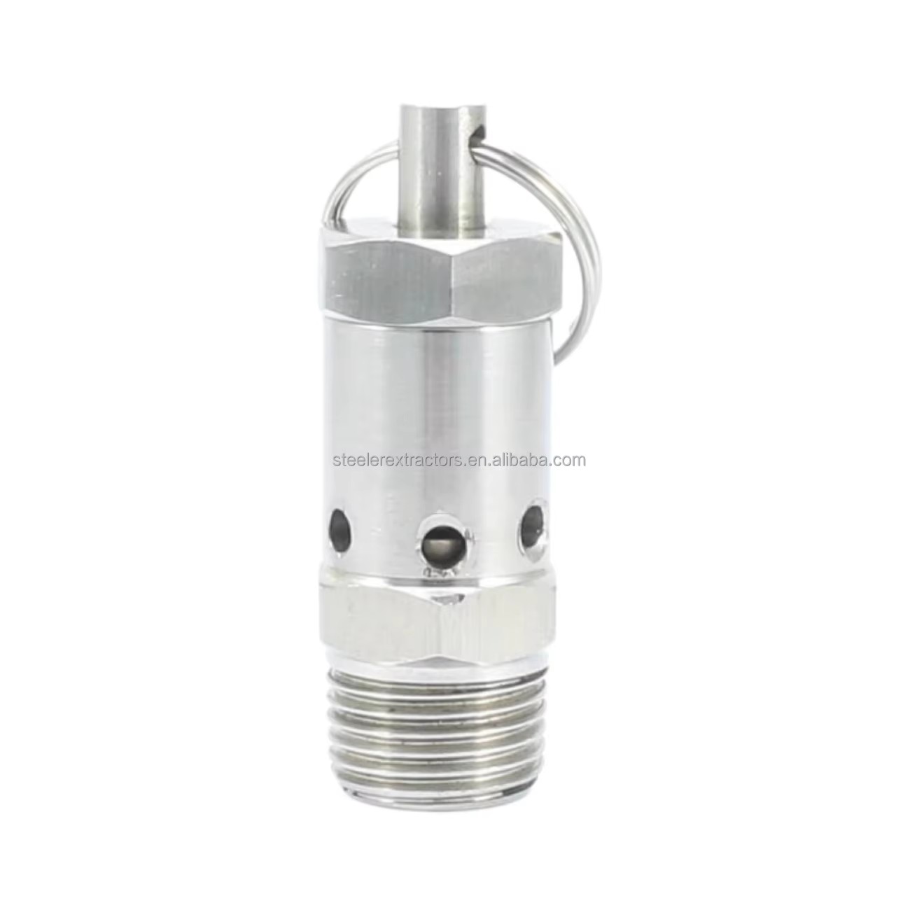 SS304 Stainless Steel Sanitary Air Compressor Safety Relief Valve