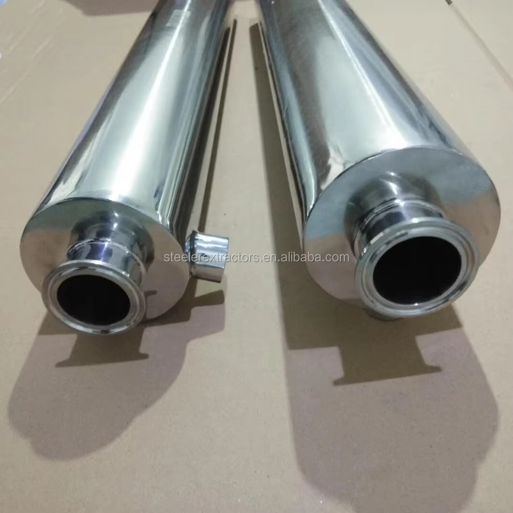Stainless Steel Triclamp 4"*36" Water Pipe Spool With Jacket