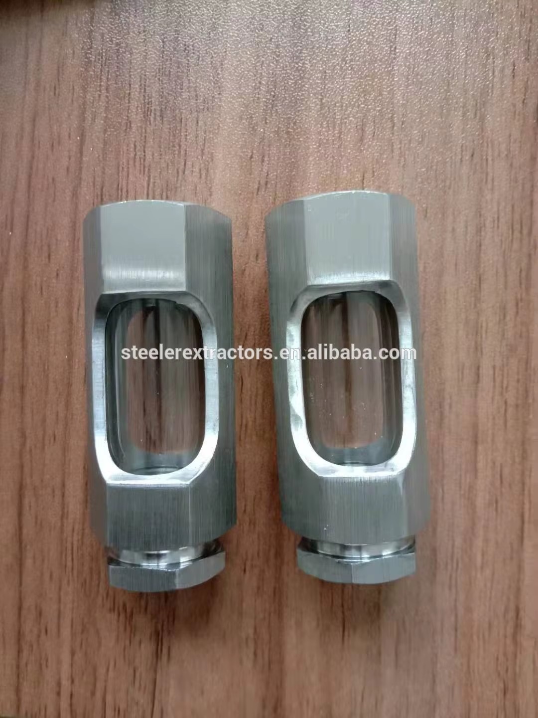 Sanitary SS304 1/4 3/8 1/2 Inch NPT BSPT Threaded tank Sight Glass