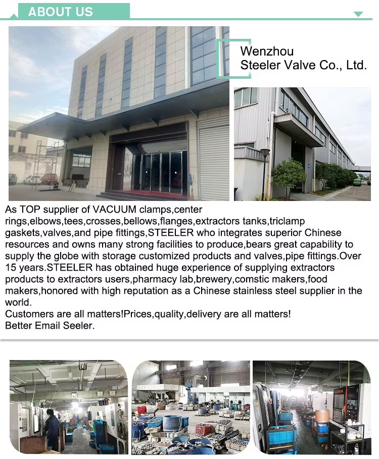 Sanitary Stainless Steel Iso Kf Clampvacuum Fitting Vacuum Flange