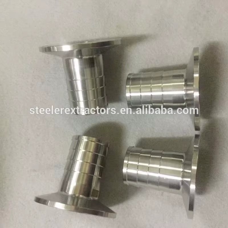 Stainless Steel 304 316l Sanitary Triclamp Pipe Fitting Welded TC Ferrules