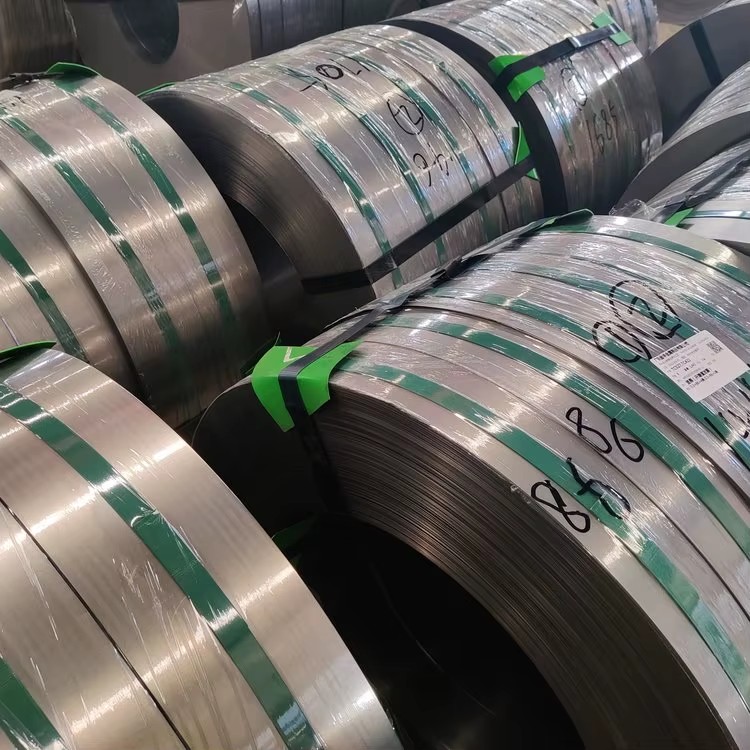 High Carbon High-Strength Spring Steel Strip Manufacturer Supply High Quality 65Mn T9A 50CrVA 60Si2MnA 6150 SUP10 43-49HRC Steel