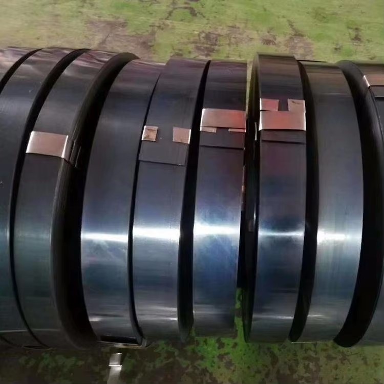 High Carbon High-Strength Spring Steel Strip Manufacturer Supply High Quality 65Mn T9A 50CrVA 60Si2MnA 6150 SUP10 43-49HRC Steel