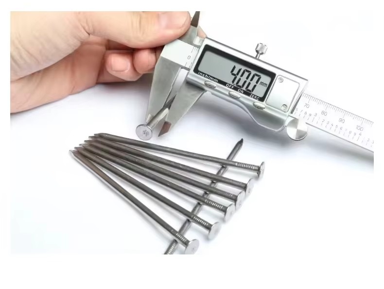 Ring Shank Nails Common Coil Framing Nails with Factory Price Golden Galvanized Steel Concrete Nails