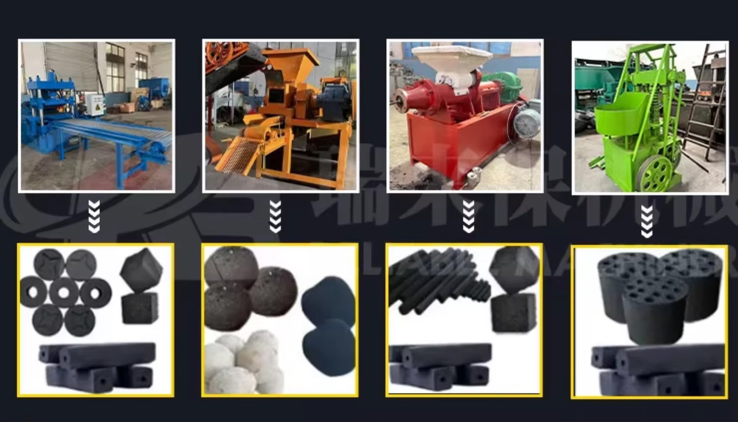 Industrial Energy Saving Charcoal Powder Honeycomb Briquette Making Machine High Pressure Coal Briquette Extruder