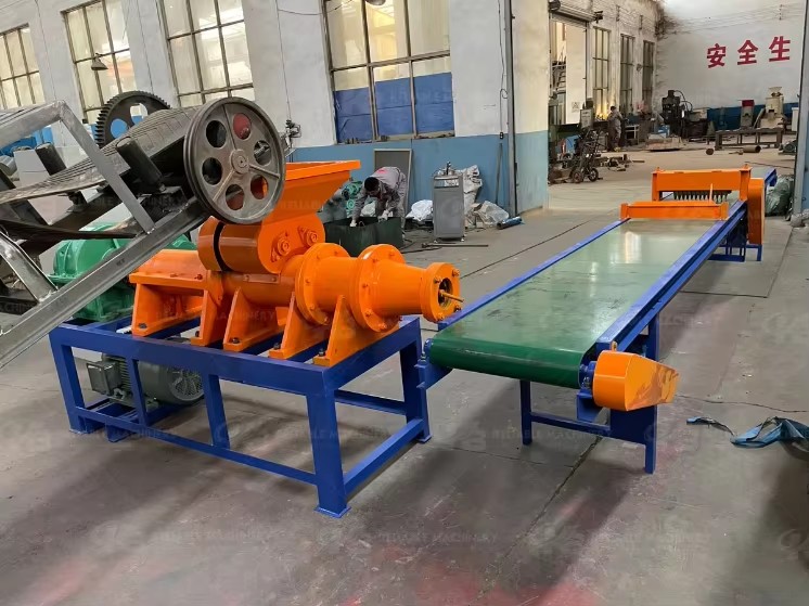 Fully Automatic Coal Rod Briquette Extruder Machine High Density Charcoal Stick Maker