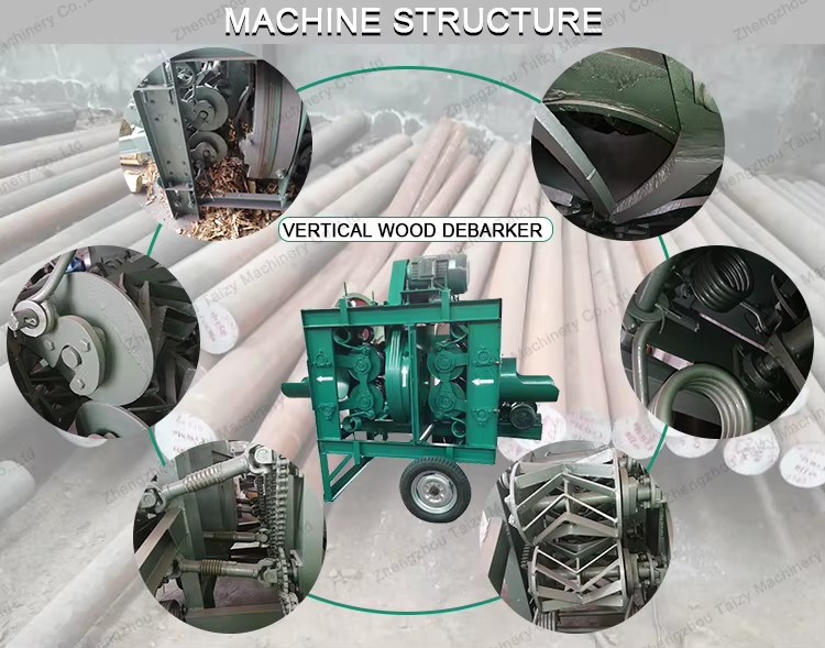 Log Debarker/wood Log Debarker and Rounding Machine/log Debarking Machine