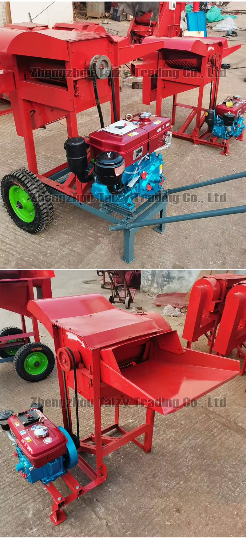 Herbs Multifunctional Thresher Widely Corn Soybean Barley Rice and Wheat Thresher