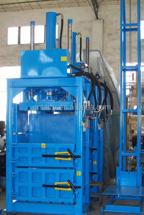 500kg Hydraulic Waste Paper Baling Packing Machine | Used Clothes Bale Press Machine | Cardboard Baling Press Machine