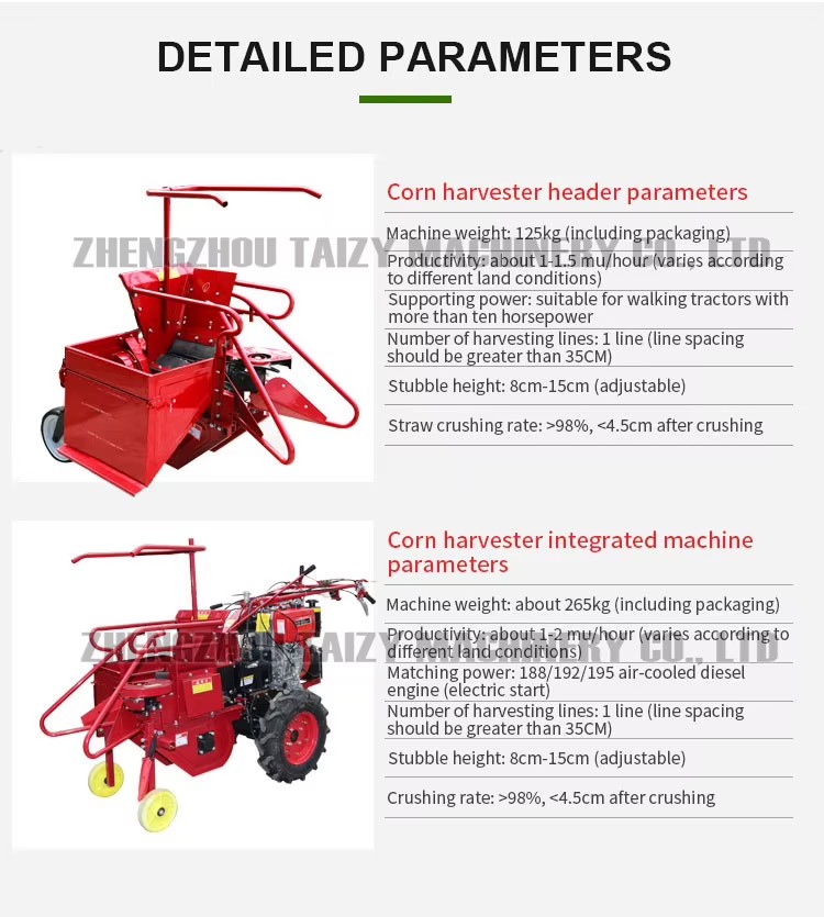 Combine Corn Harvester for Sale/self Propelled Corn Picker