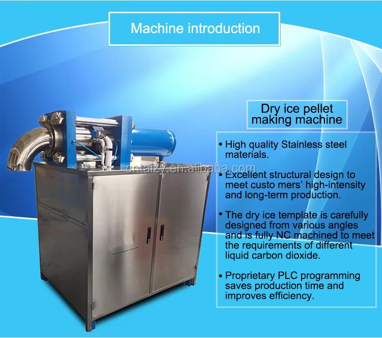 Dry Ice Pelletizer Machine and Dry Ice Making Block Machine