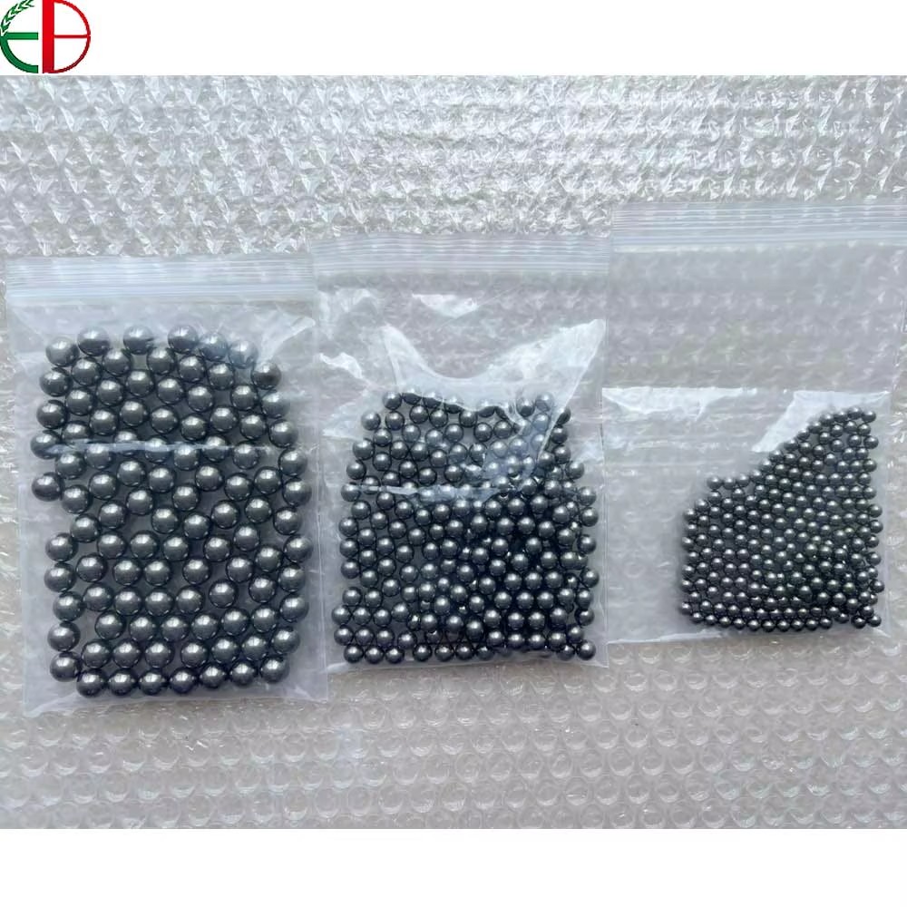 EB Titanium Balls Grades GR1 GR5 GR7 99.9% Ti Content Mirror Polished Biological Compatibility Non-Magnetic High Performance