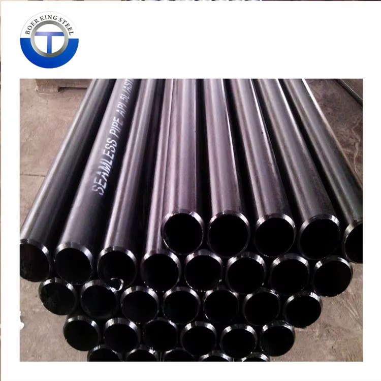 Sch 120 Carbon Steel Seamless Pipe A106 GR.B/ API 5L ST35.8 ST37 ST52 ST45 for Bolier Making