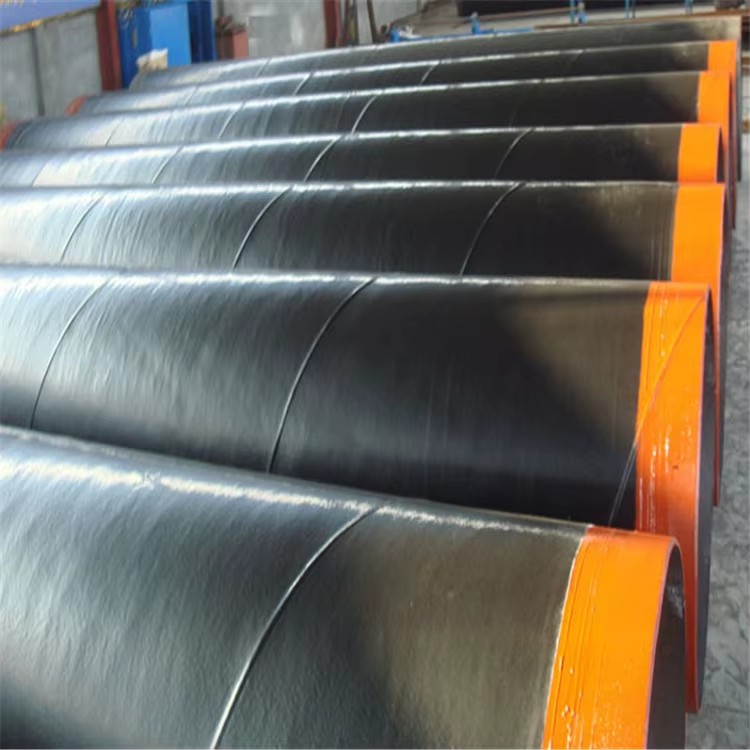 BKS API5L SSAW Welded Water Well Steel Pipes, Epoxy / Black Paint / 3PE Coating Carbon Steel Pipes