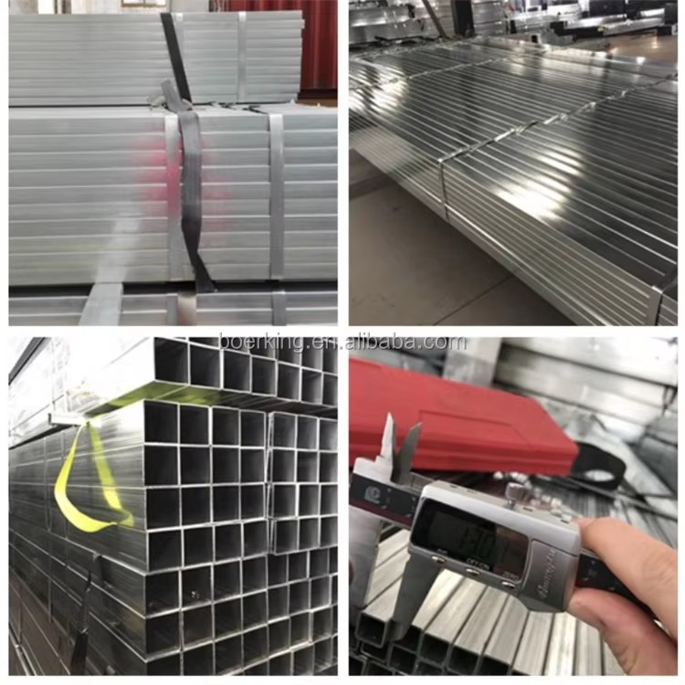 GI Tube / Pre Galvanized Square Pipe / Galvanized Square Steel Tubing