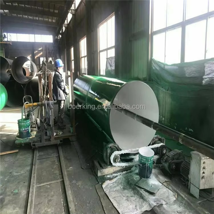 BKS Mill Price API 5L SSAW Sprial Welded Polyethylene Coated Steel Pipe 3PE Lined Anti Corrosion Steel Pipes for Water Welding Pipe