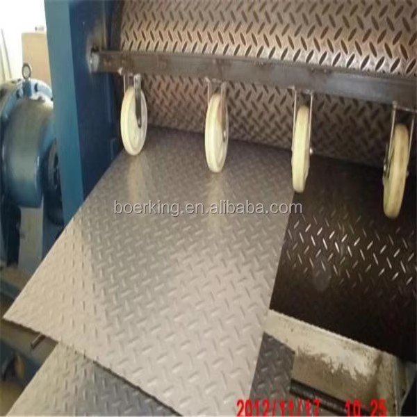 BKS Factory Price 1.5mm 2mm Thick 304L Stainless Steel Checked Sheet