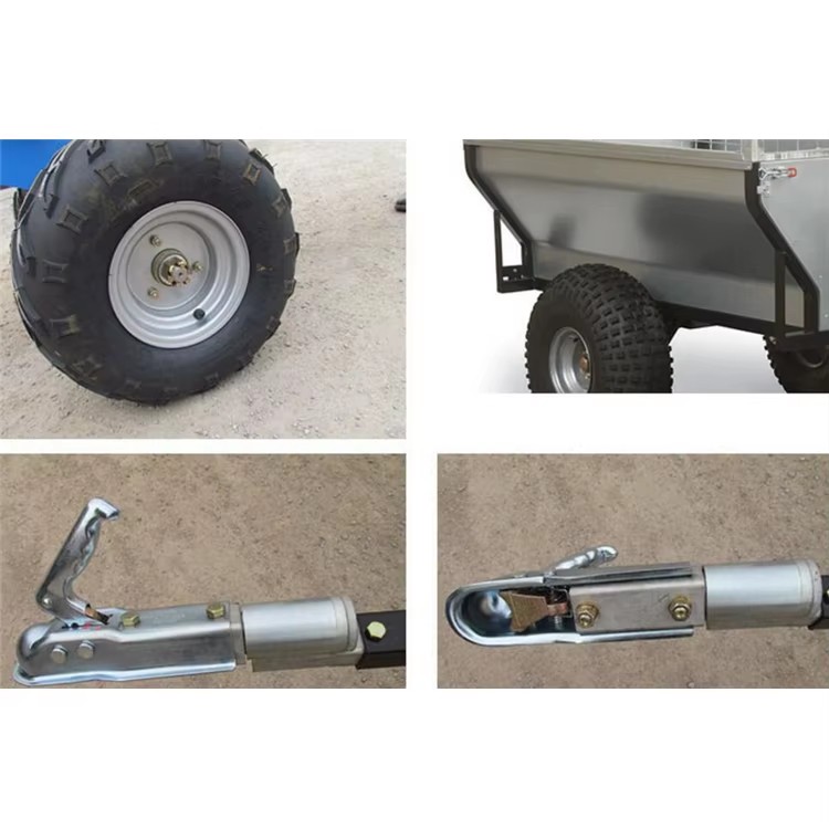 Modern High Performance Lowboy Atv Quad Box Trailer