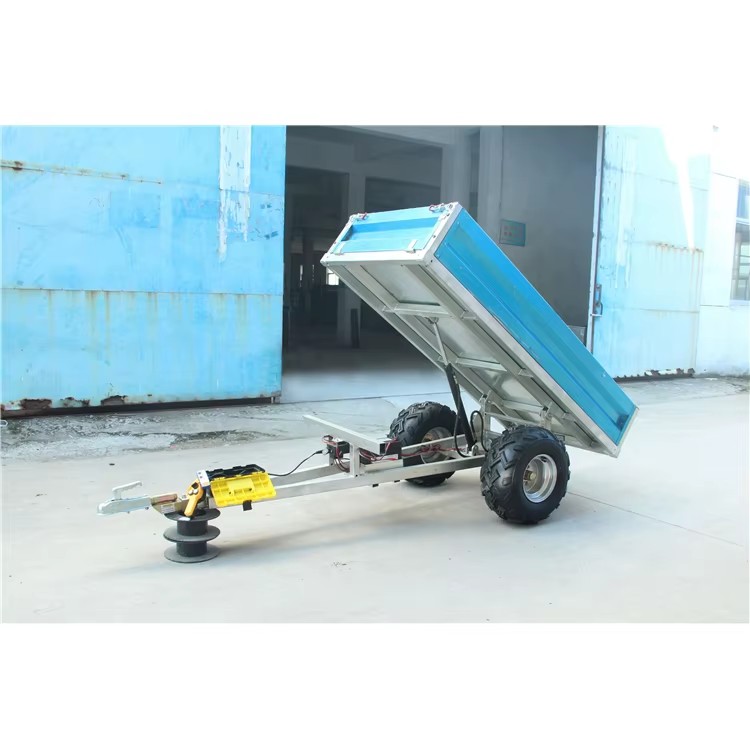 Top Grade Mini Dump Multi Axle Low Bed Hydraulic Trailer