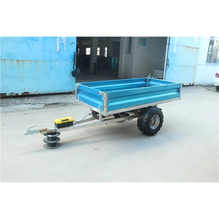 Top Grade Mini Dump Multi Axle Low Bed Hydraulic Trailer
