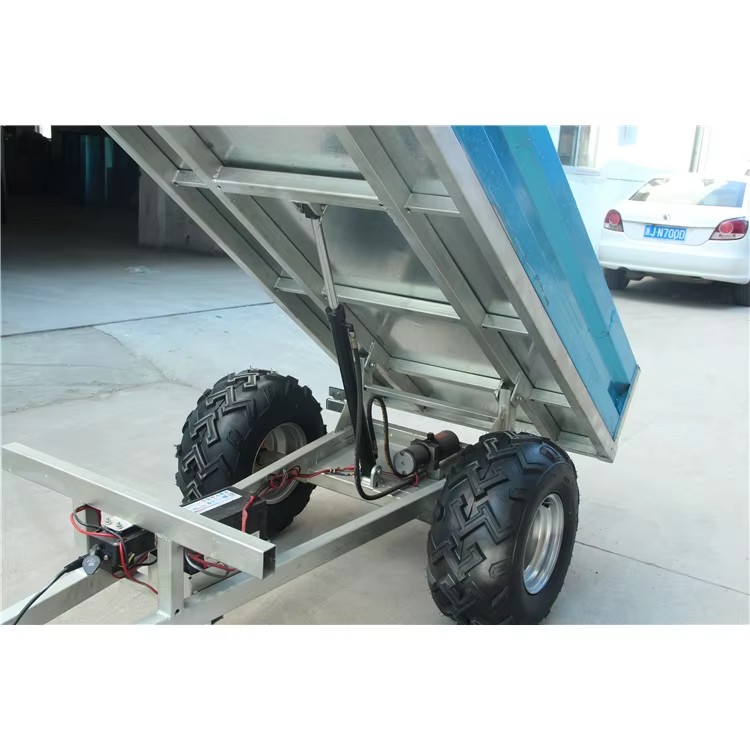 Top Grade Mini Dump Multi Axle Low Bed Hydraulic Trailer