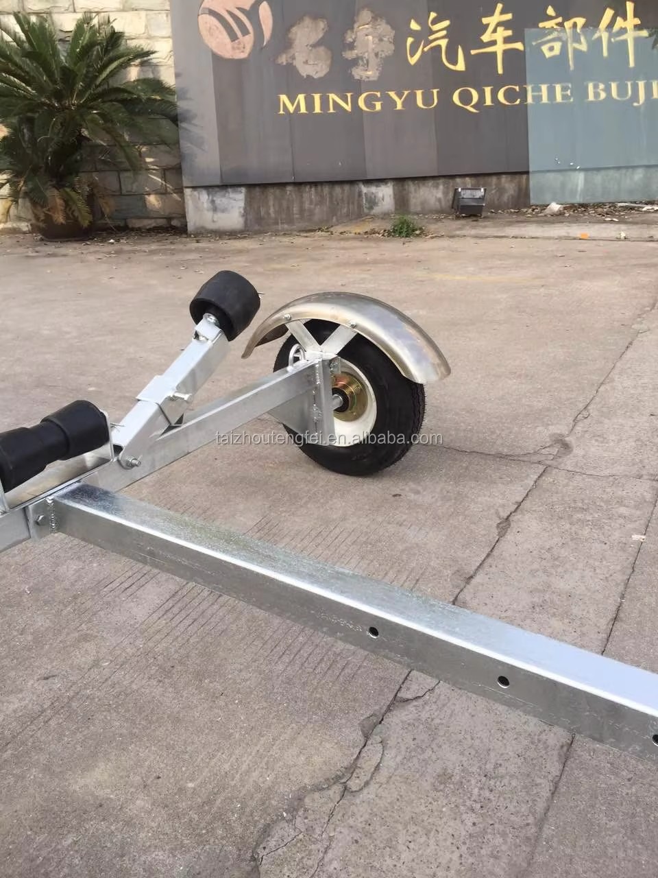 Hot Dip Galvanized Steel Adjustable Boat Trailer/marine Trailer/foldable Boat Trailer