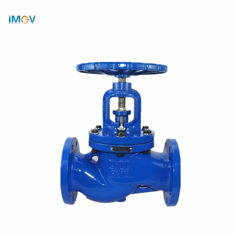 DN50~DN300 BS5152 PN16 Cast Iron Flange Type Globe Valve Check Water Manual Price
