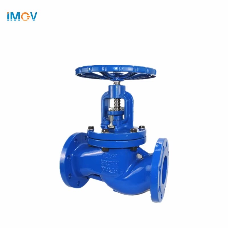 DN50~DN300 BS5152 PN16 Cast Iron Flange Type Globe Valve Check Water Manual Price