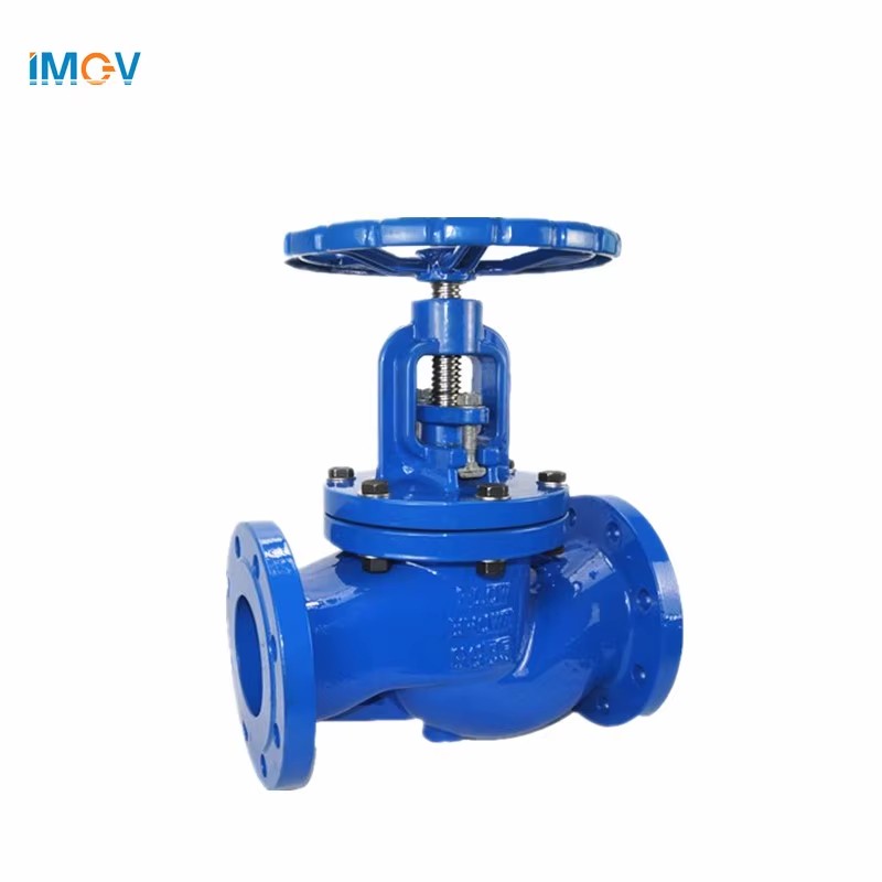 DN50~DN300 BS5152 PN16 Cast Iron Flange Type Globe Valve Check Water Manual Price
