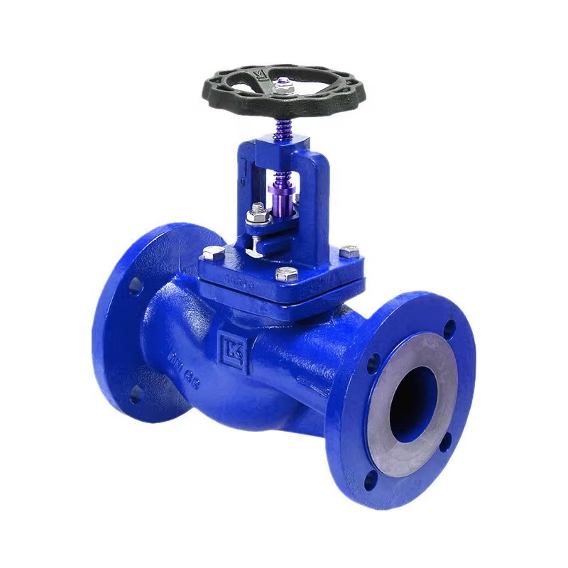 High Quality PN16 6 Inch Manual Globe Valve with Bellow Sealing Check Valve