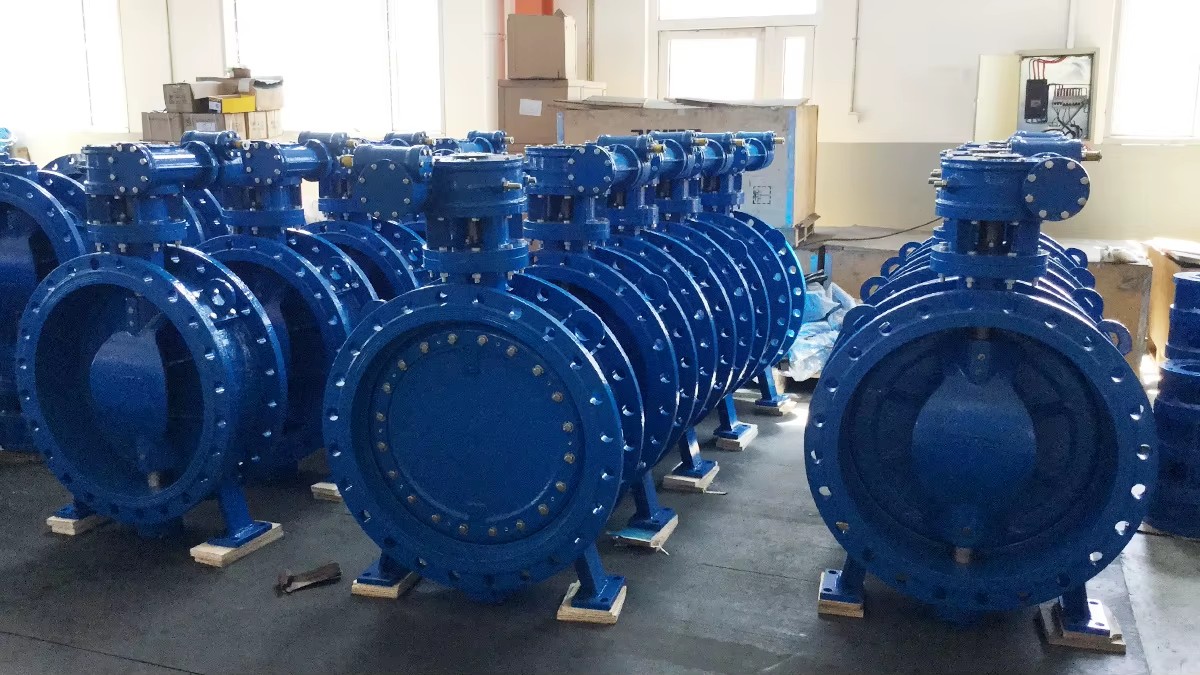 High Quality Full-Size Cast Iron Doubie Eccentric Butterfly Valve ODM Customization Support