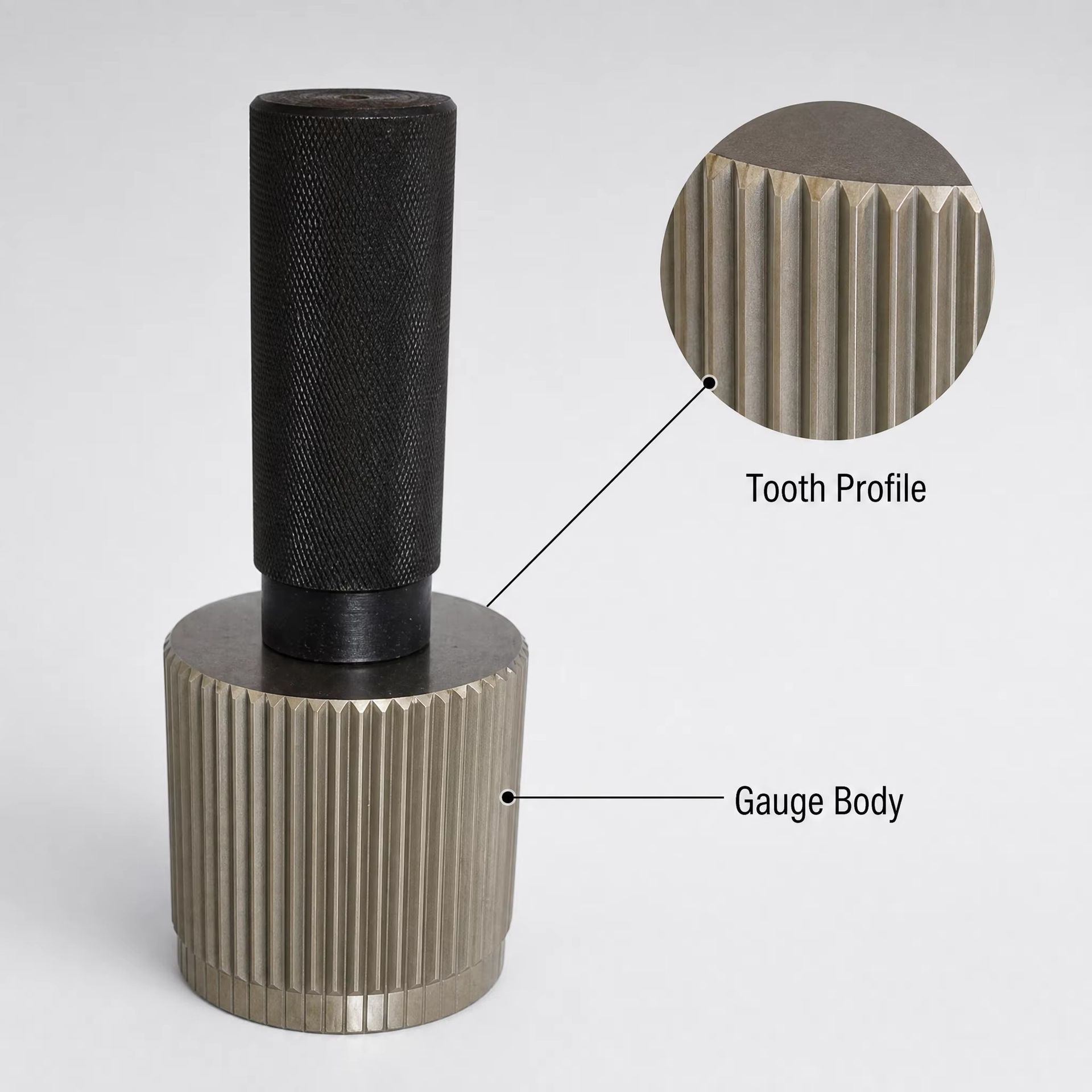 Internal Spline Plug Gauge Precision Tooth Profile Fit Clearance Inspection Tool for Gear Manufacturing OEM Wholesale