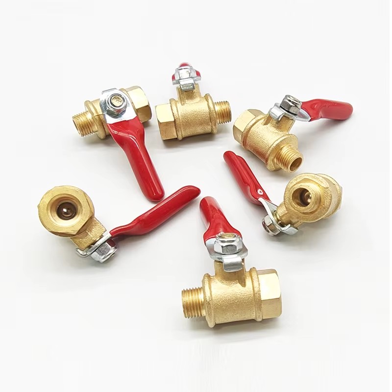 3-Piece Pneumatic Ball Valve with Aluminum Actuator 1000 PSI NPT Thread OEM Service Available