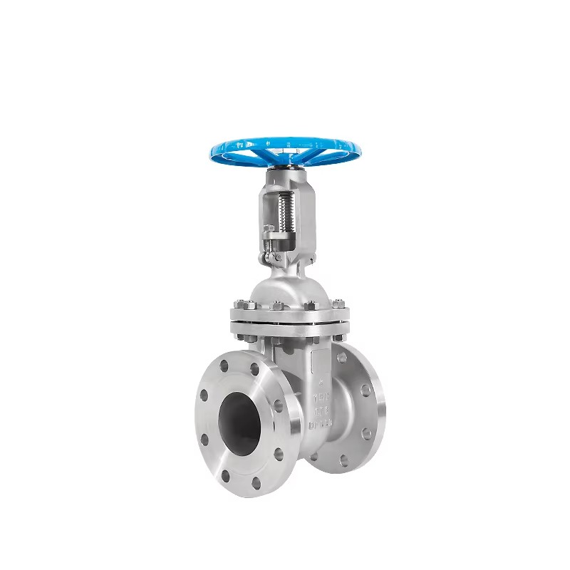 2inch CF8 Carbon Steel Flange Connection Gate Valve Model Z41WDN100CF8 Manual Power for Gas Oil & Water Stop Normal Temperature