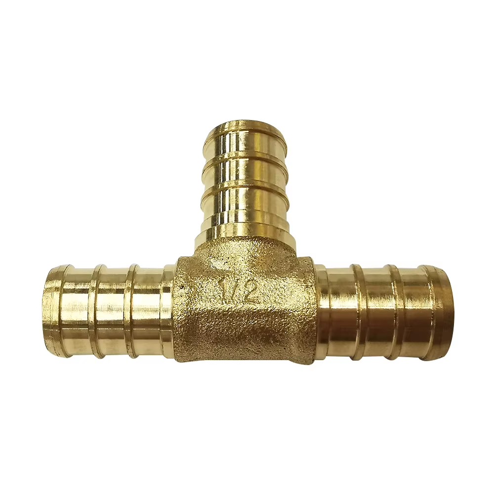 High-Quality 10MM Brass Pipe Fitting Connector BSP/NPT Thread for Plumbing/Gas/HVAC Systems