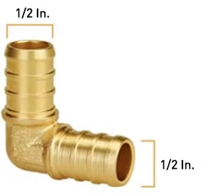 High-Quality 10MM Brass Pipe Fitting Connector BSP/NPT Thread for Plumbing/Gas/HVAC Systems