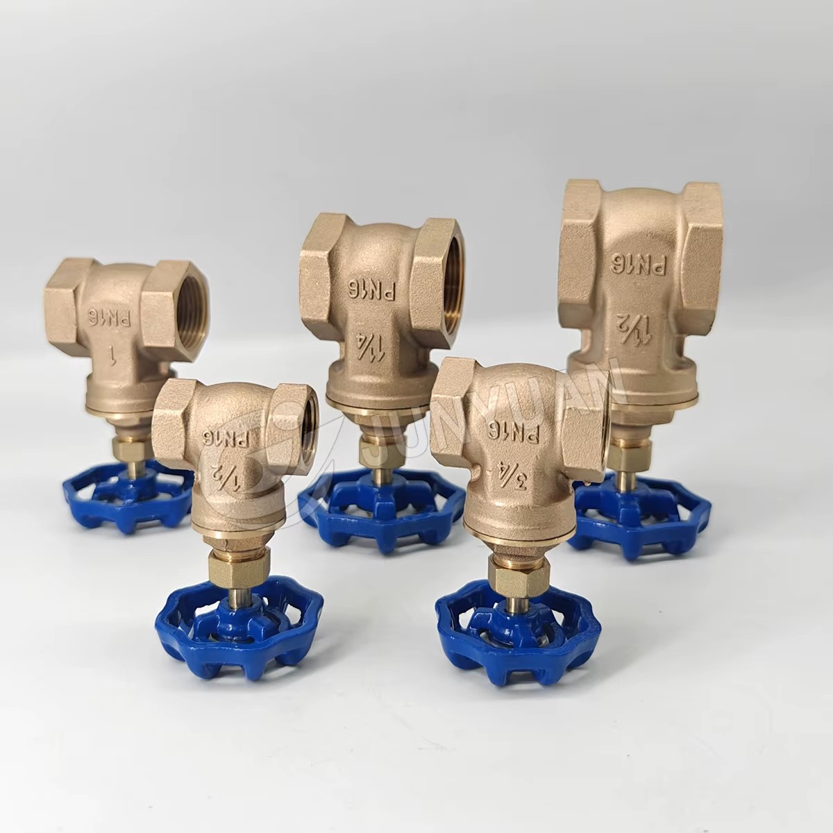Competitive Price Brass Gate Valve Blue Handle 1/2" Socket Weld for Industrial Use