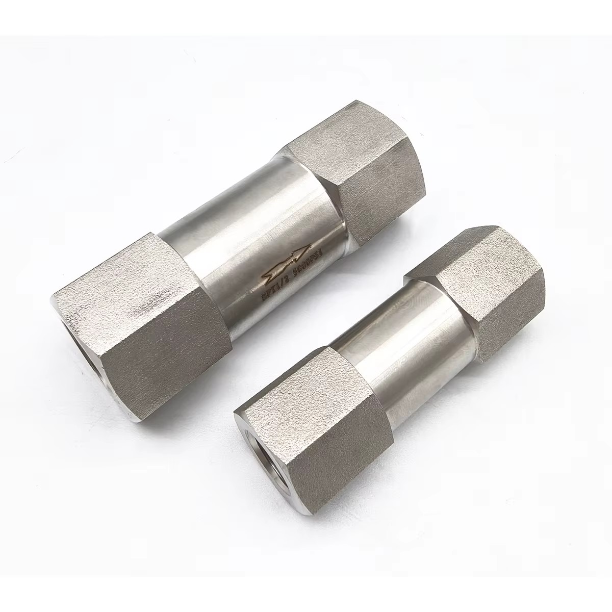 1/4 NPT Home Unidirectionnel Valve Stainless Steel Check Valve 304 Gaz En Acier Inoxydable Eau Huile Non-Retour 915 PSI Soupape