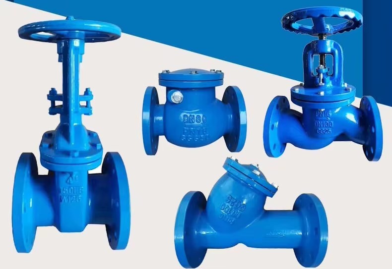 Flange Ductile Cast Iron Soft-Seal Resilient Seat Rising stem 200mm Gate Valve