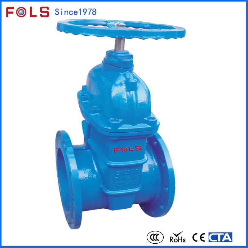 Handwheel Flange Type Cast Iron Gate Valve for Hdpe Pipe