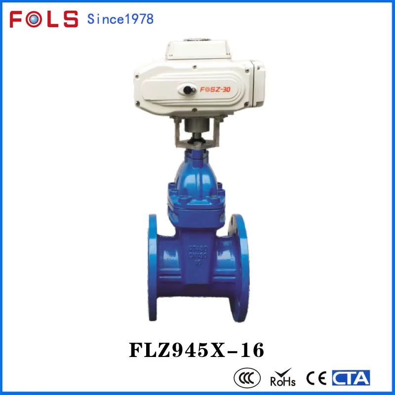 Handwheel Flange Type Cast Iron Gate Valve for Hdpe Pipe