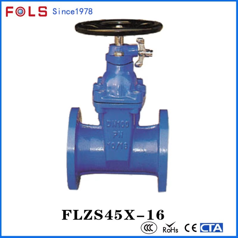 Handwheel Flange Type Cast Iron Gate Valve for Hdpe Pipe