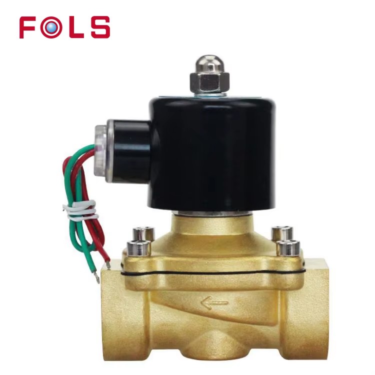 DN25 1 Inch 2W-250-25 Normally Closed Brass AC220V DC12V DC24V Direct-acting Electric Solenoid Valve Pneumatic Valve