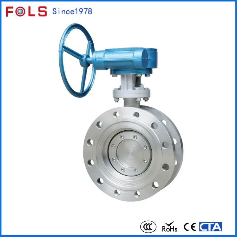 Manual Double Eccentric Flange Pn40 Butterfly Valve Manufacturer